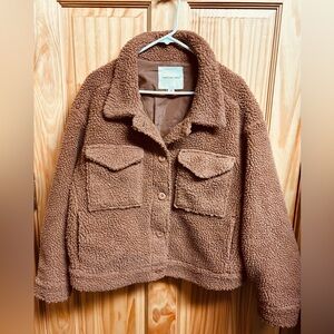 American Eagle Teddy Bomber Jacket